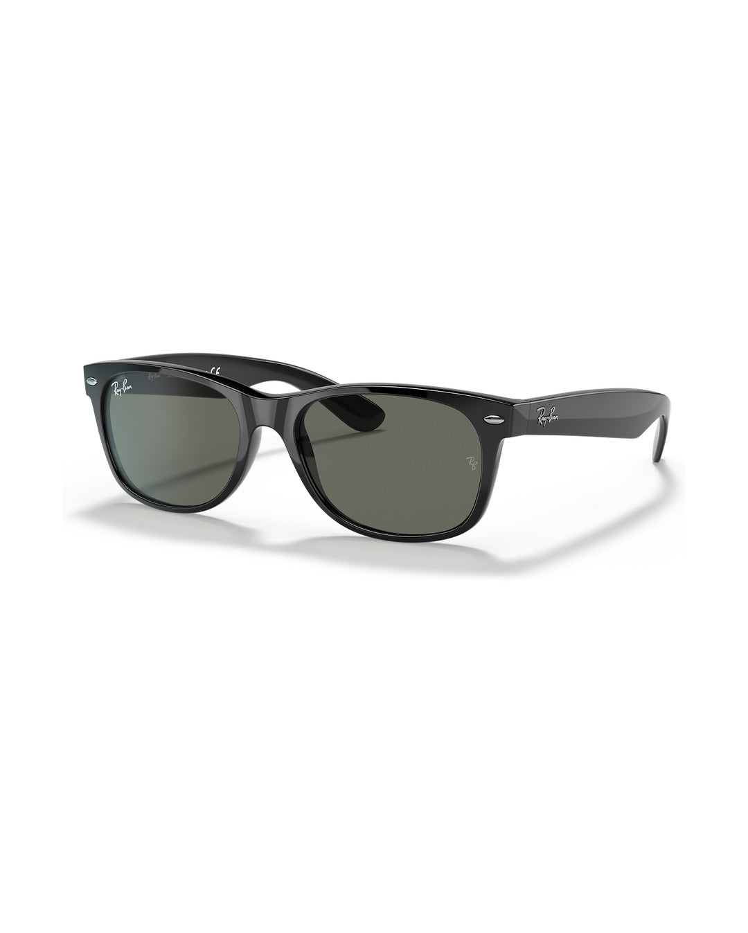 New Wayfarer Sunglasses - Black/G-15 Green - Ray-Ban