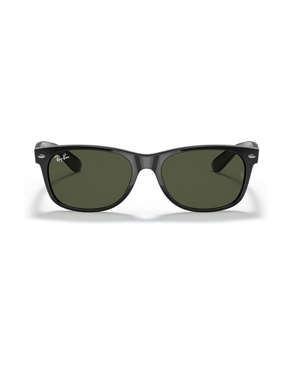 New Wayfarer Sunglasses - Black/G-15 Green - Ray-Ban