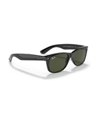 New Wayfarer Sunglasses - Black/G-15 Green - Ray-Ban