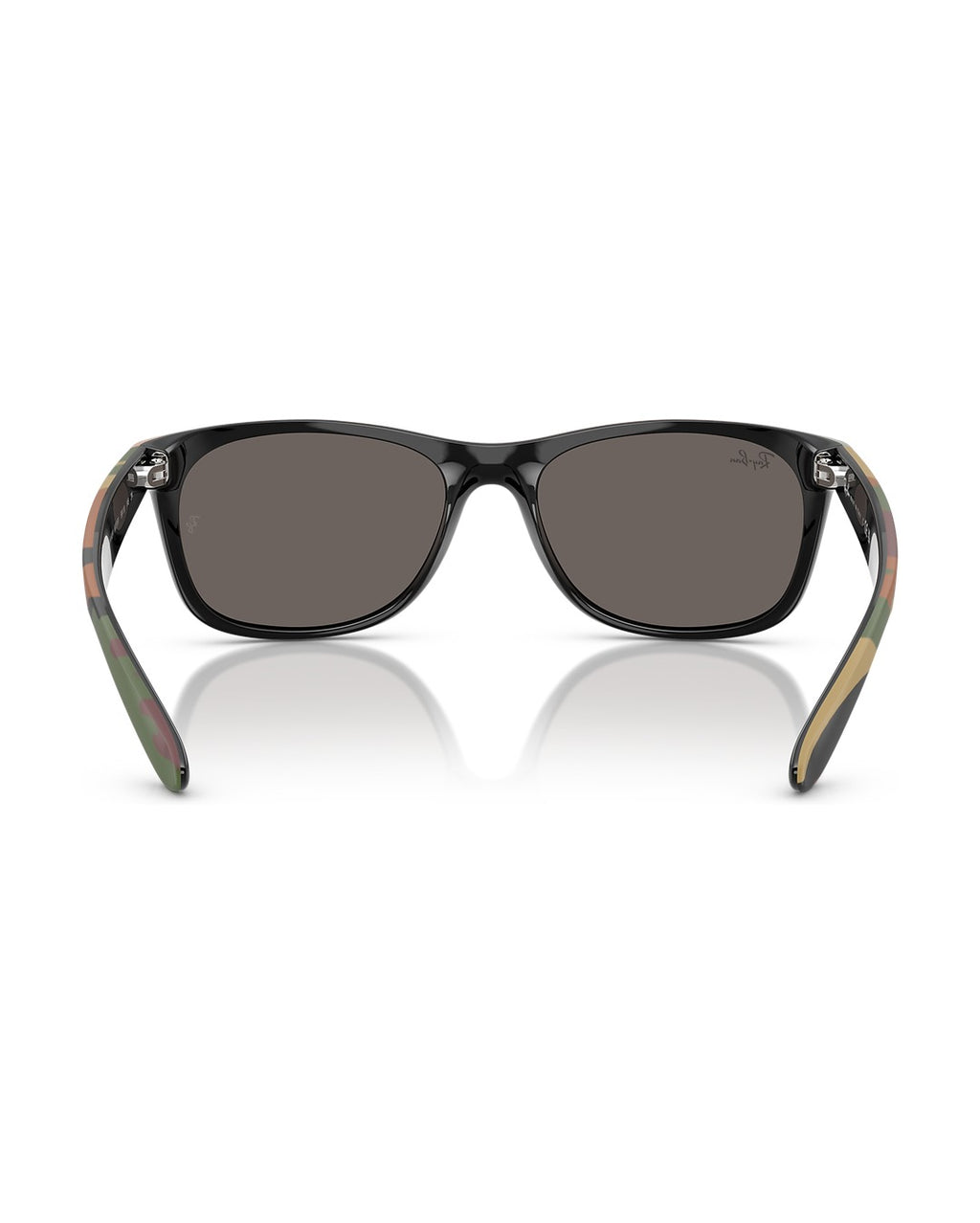 New Wayfarer Sunglasses - Black & Green Camuflage/Dark Grey - Ray-Ban
