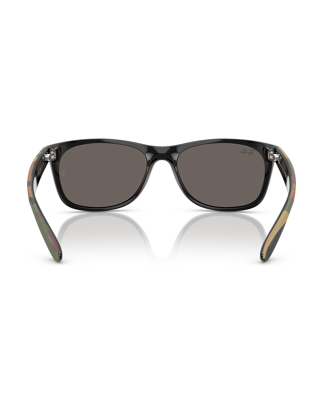 New Wayfarer Sunglasses - Black & Green Camuflage/Dark Grey - Ray-Ban