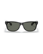 New Wayfarer Sunglasses - Black/Green Polarized - Ray-Ban