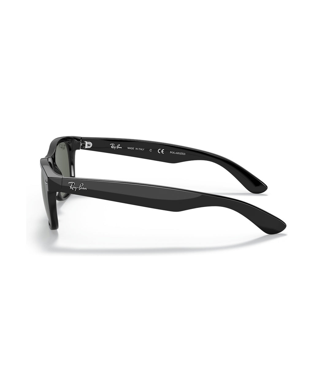 New Wayfarer Sunglasses - Black/Green Polarized - Ray-Ban