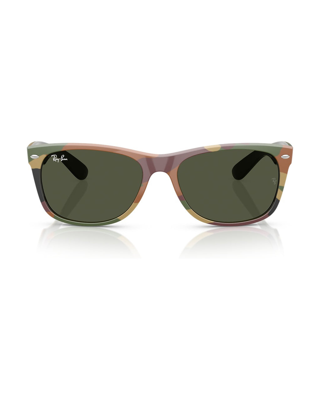 New Wayfarer Sunglasses - Green & Green Camuflage/Green - Ray-Ban