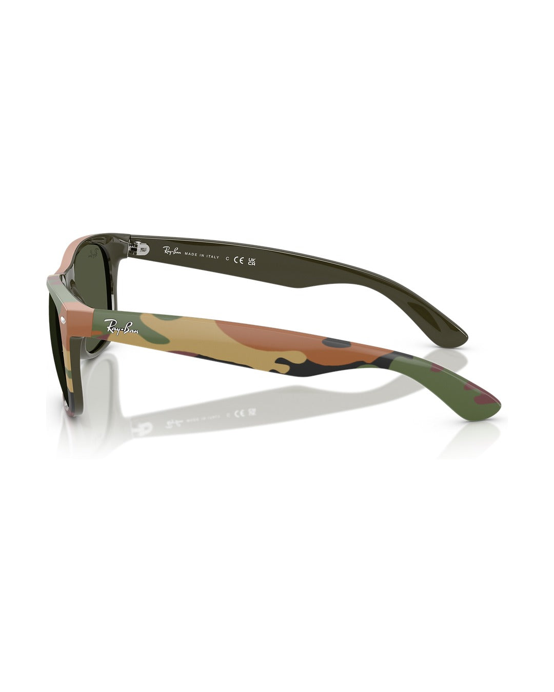 New Wayfarer Sunglasses - Green & Green Camuflage/Green - Ray-Ban