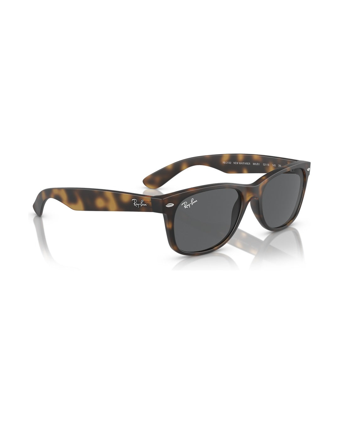 New Wayfarer Sunglasses - Havana/Dark Grey - Ray-Ban
