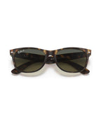 New Wayfarer Sunglasses - Havana/Green Gradient Blue Polarized - Ray-Ban