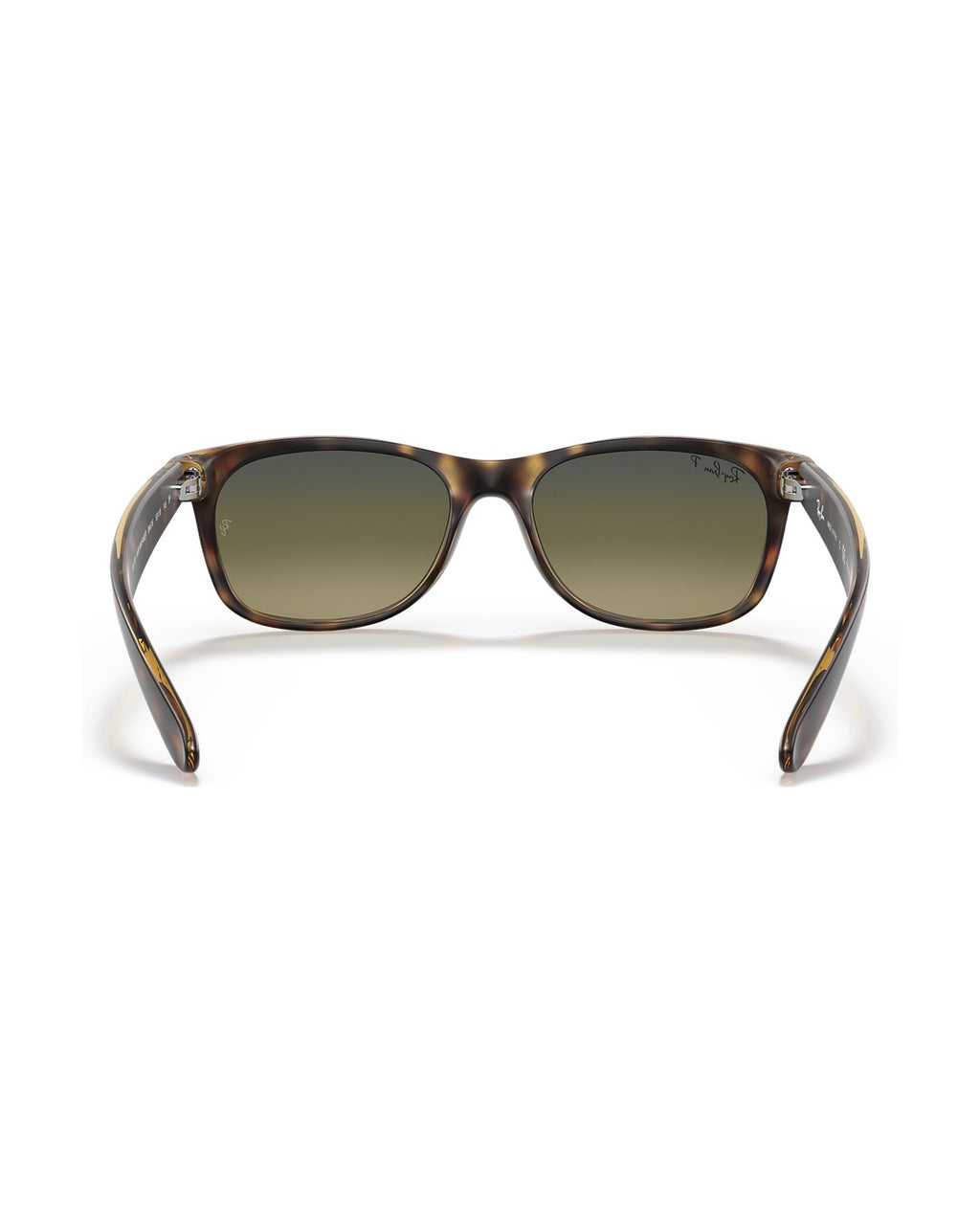 New Wayfarer Sunglasses - Havana/Green Gradient Blue Polarized - Ray-Ban