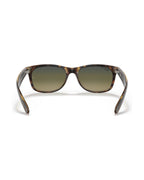 New Wayfarer Sunglasses - Havana/Green Gradient Blue Polarized - Ray-Ban