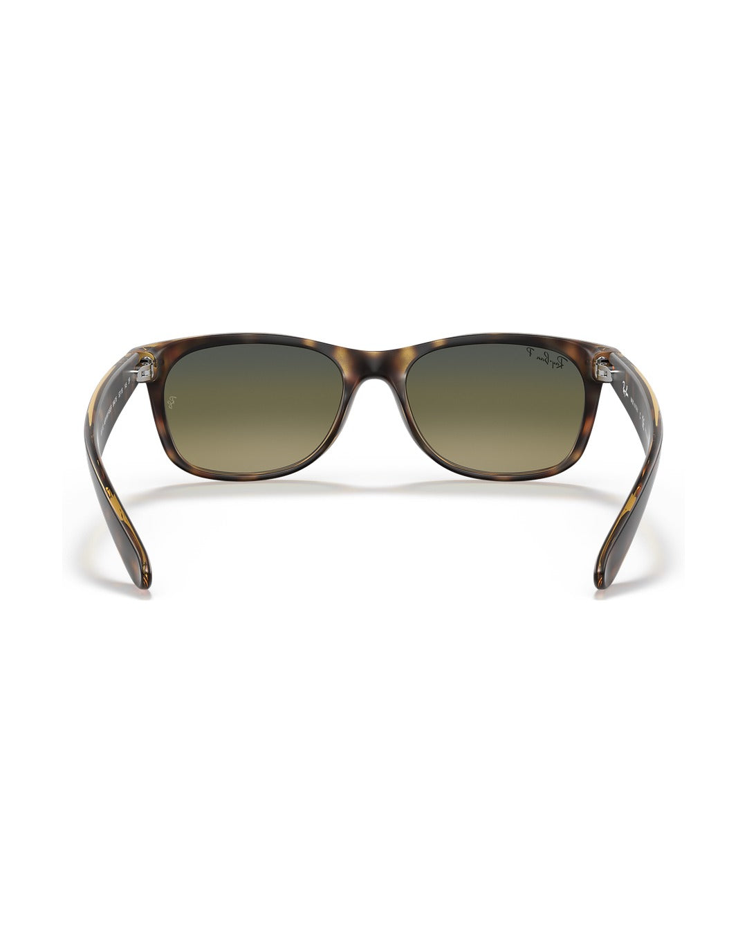 New Wayfarer Sunglasses - Havana/Green Gradient Blue Polarized - Ray-Ban