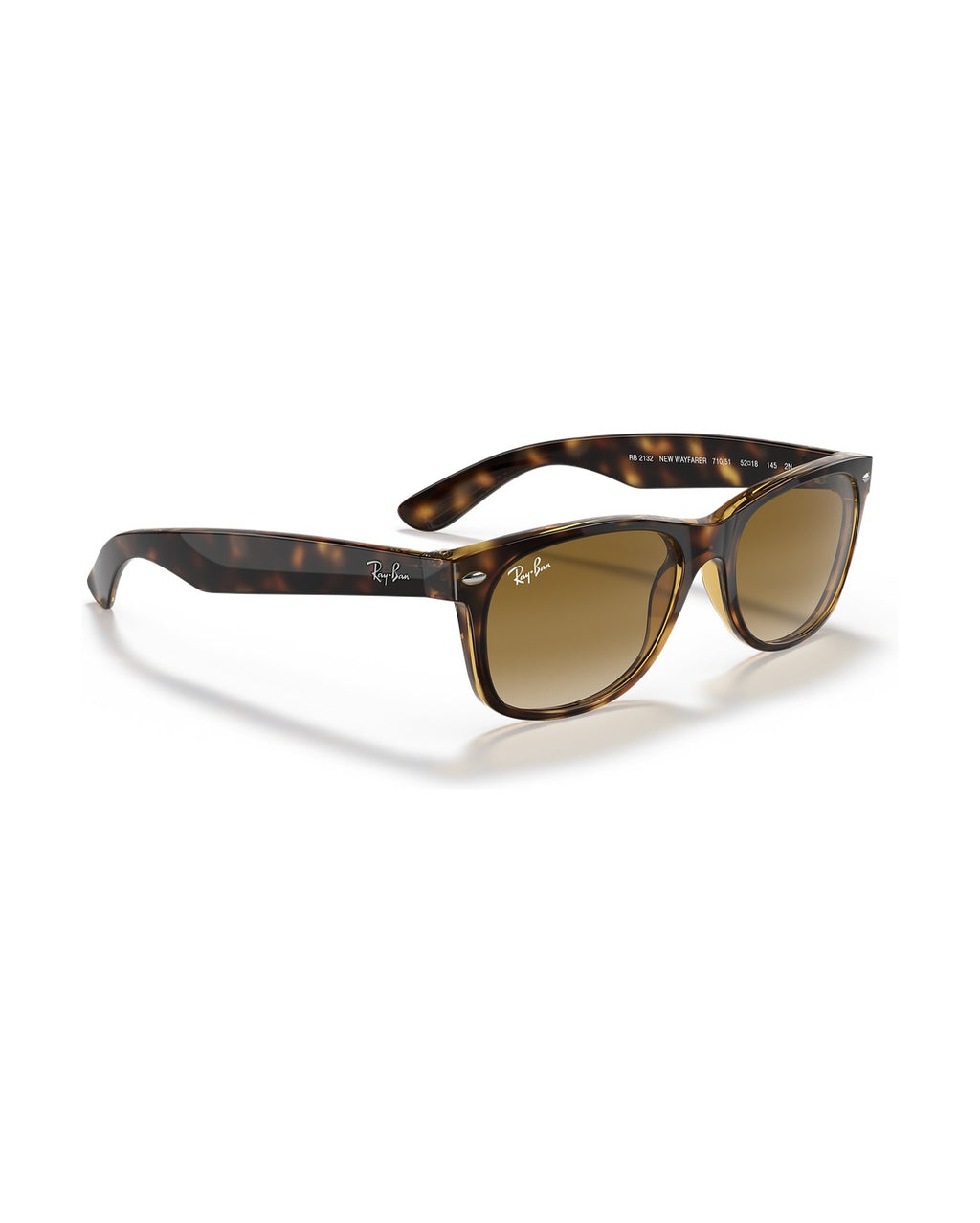 New Wayfarer Sunglasses - Light Havana/Light Brown Gradient - Ray-Ban