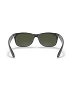 New Wayfarer Sunglasses - Rubber Black/G-15 Green - Ray-Ban