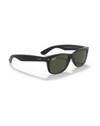 New Wayfarer Sunglasses - Rubber Black/G-15 Green - Ray-Ban