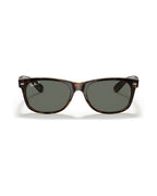 New Wayfarer Sunglasses - Tortoise/G-15 Green Polarised - Ray-Ban