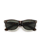 New Wayfarer Sunglasses - Tortoise/G-15 Green Polarised - Ray-Ban