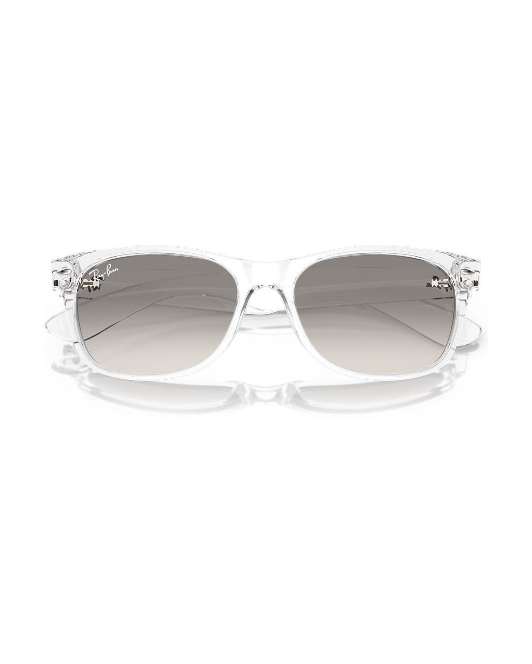 New Wayfarer Sunglasses - Transparent/Clear Grey - Ray-Ban