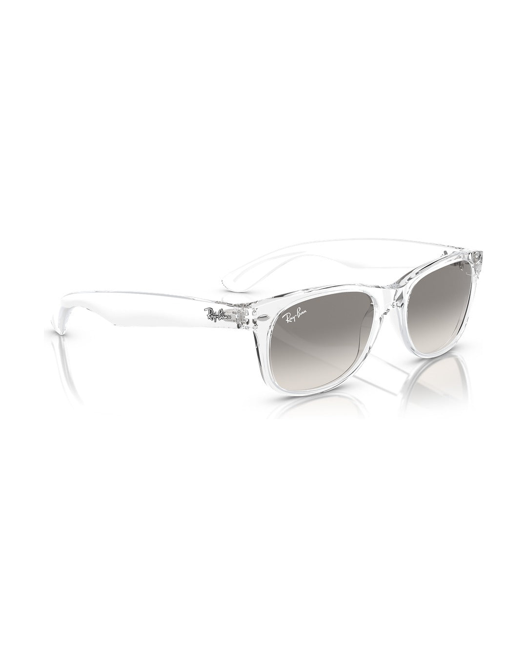 New Wayfarer Sunglasses - Transparent/Clear Grey - Ray-Ban