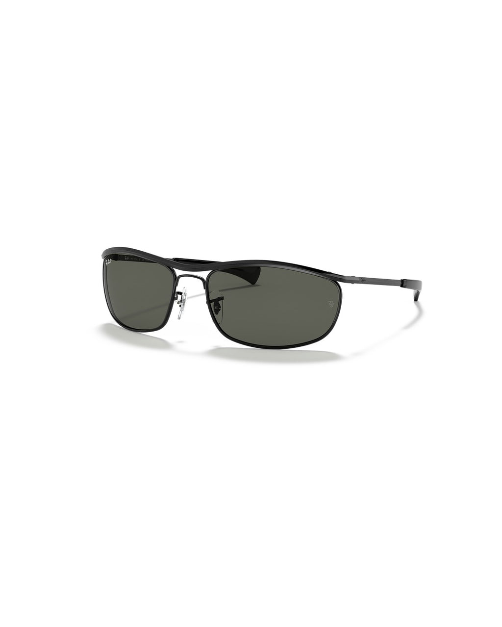Olympian I Deluxe Sunglasses - Black/G-15 Green Polarised - Ray-Ban