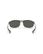Olympian I Deluxe Sunglasses - Black/G-15 Green Polarised - Ray-Ban
