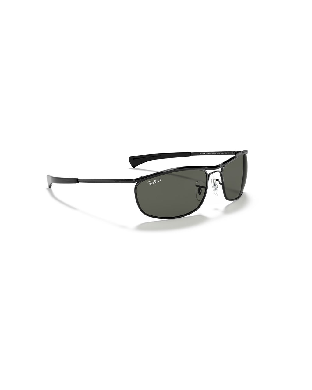 Olympian I Deluxe Sunglasses - Black/G-15 Green Polarised - Ray-Ban