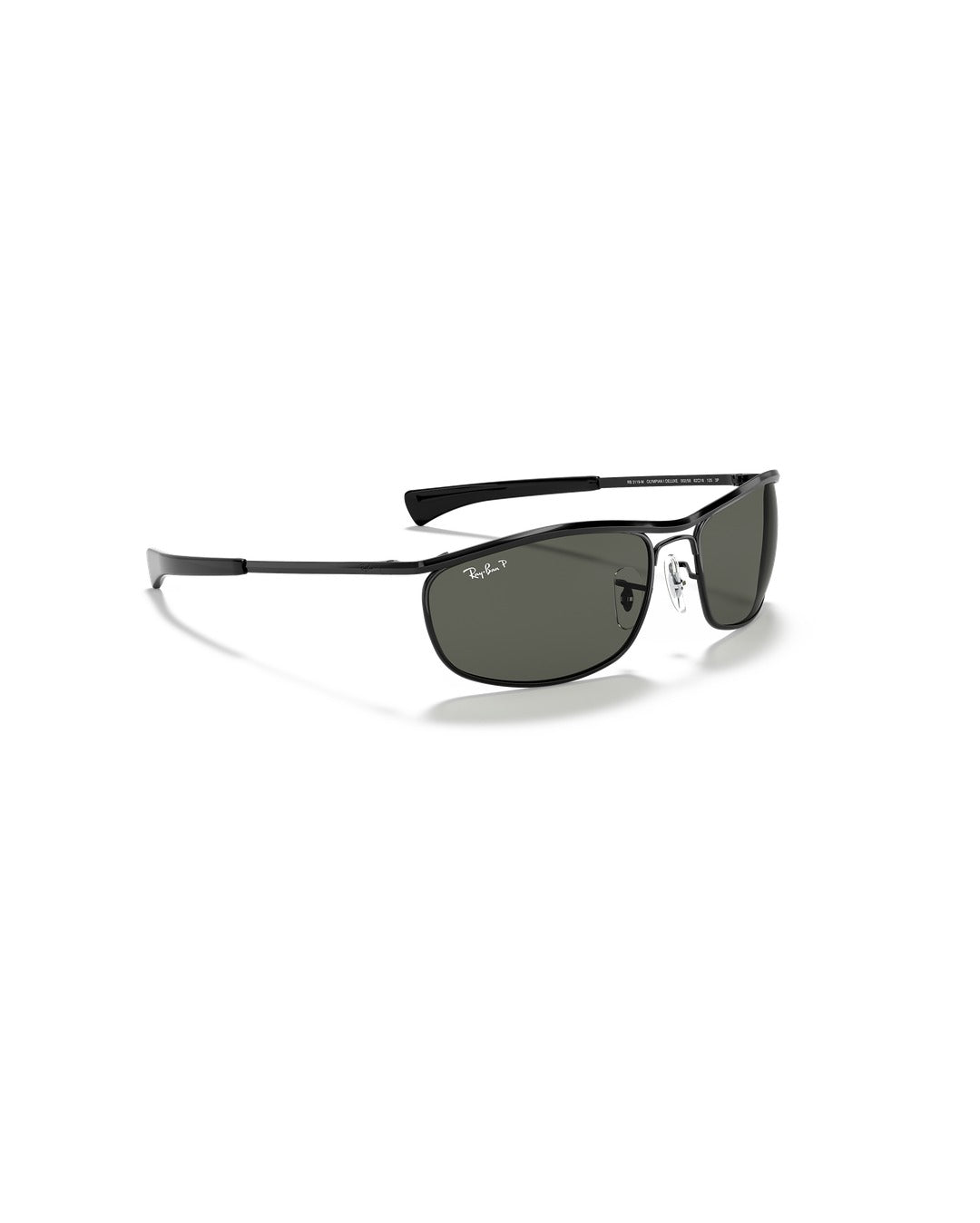 Olympian I Deluxe Sunglasses - Black/G-15 Green Polarised - Ray-Ban