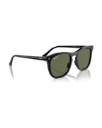 RB2210F Low Bridge Fit Sunglasses - Black/Green Polarized - Ray-Ban