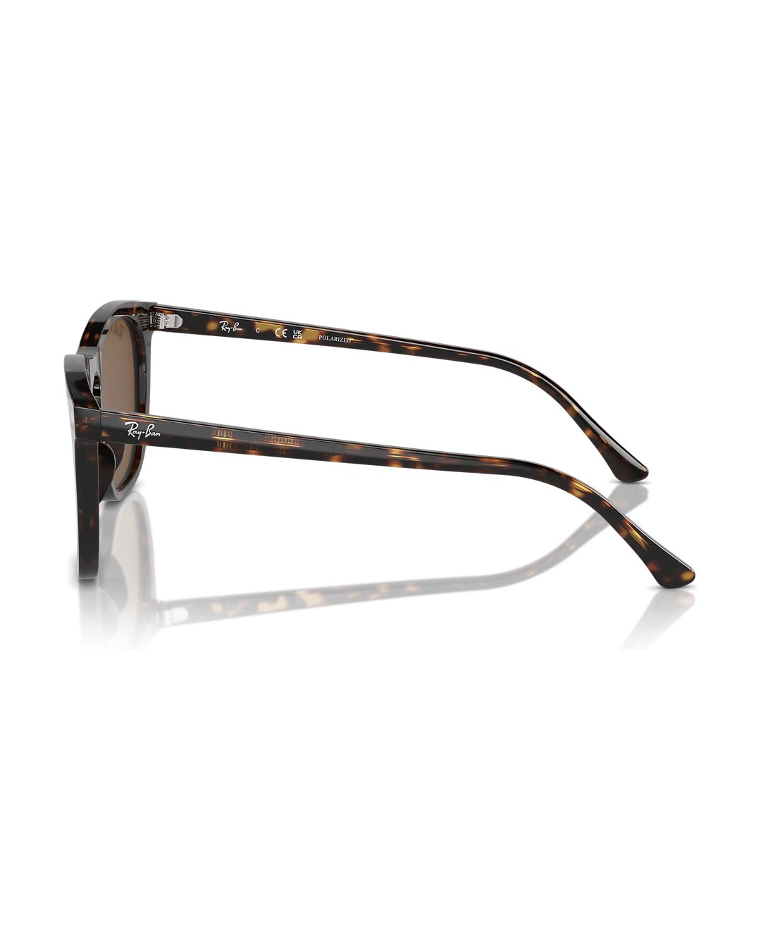 RB2210F Low Bridge Fit Sunglasses - Havana/Brown Polarized - Ray-Ban