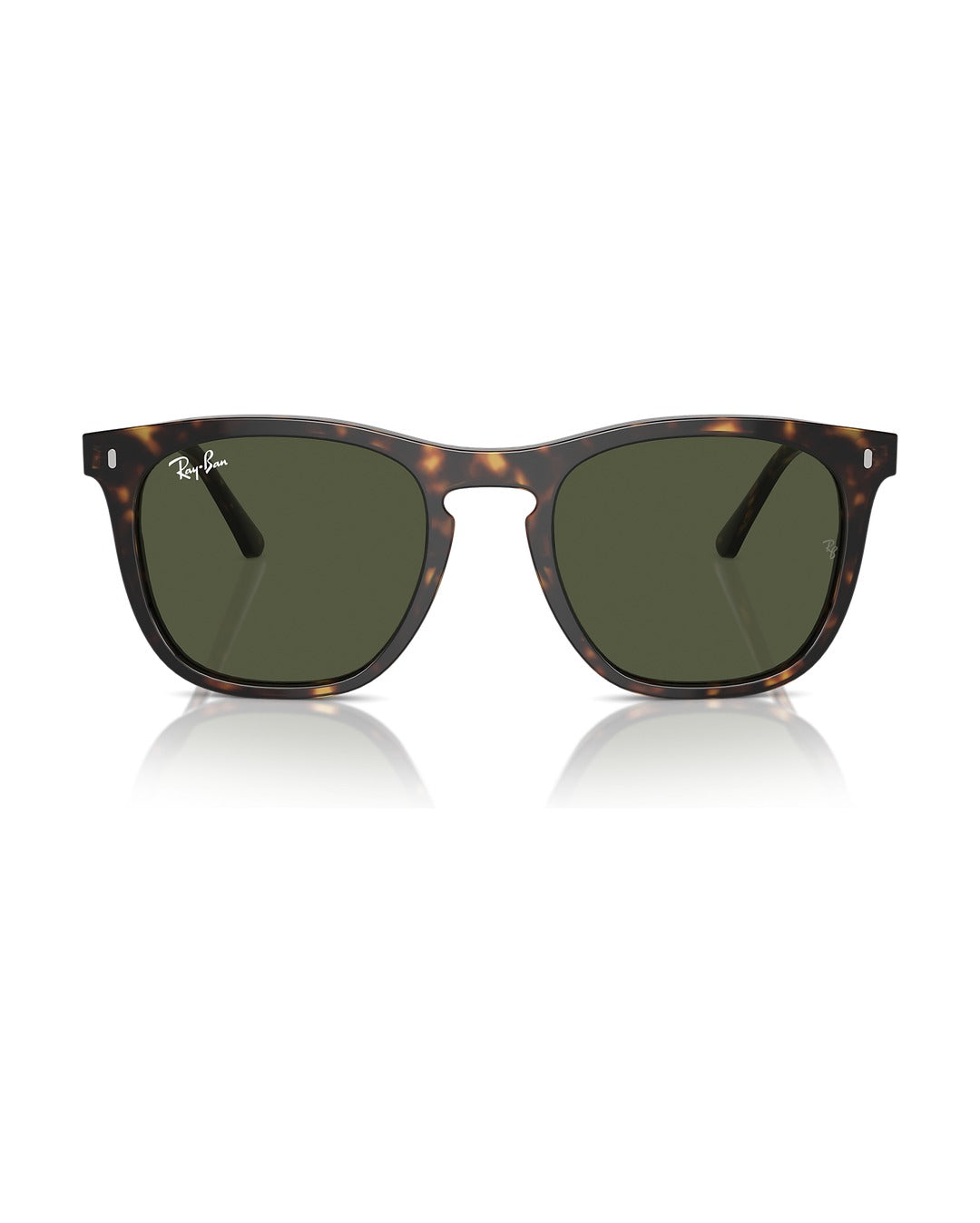 RB2210F Low Bridge Fit Sunglasses - Havana/Green - Ray-Ban
