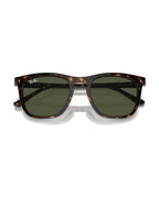 RB2210F Low Bridge Fit Sunglasses - Havana/Green - Ray-Ban