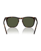 RB2210F Low Bridge Fit Sunglasses - Havana/Green - Ray-Ban