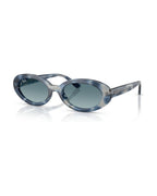 RB2223 Sunglasses - Opal Blue Havana/Blue Gradient Grey - Ray-Ban