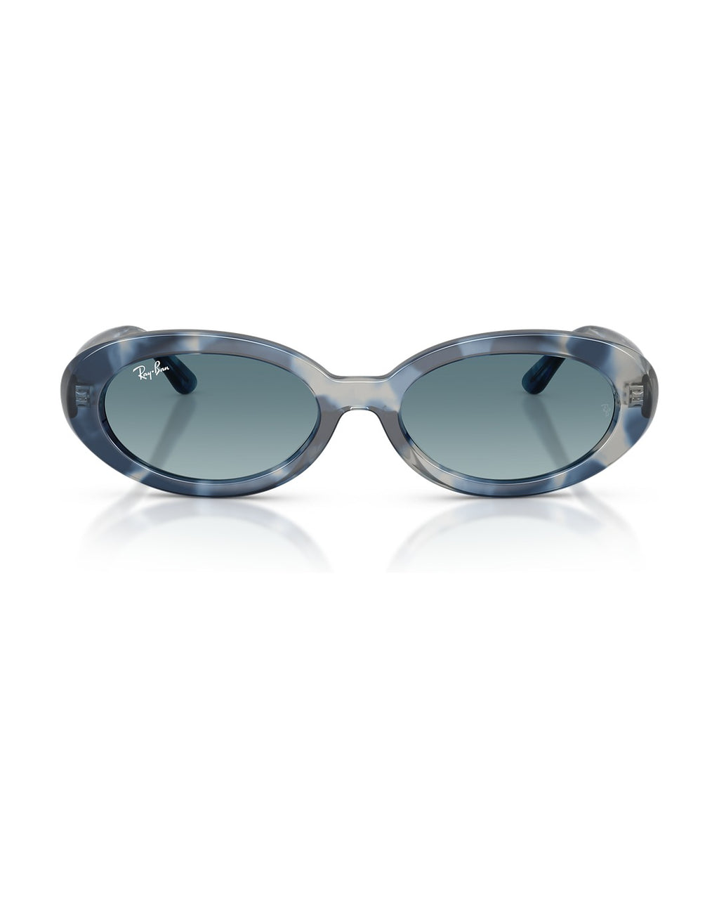 RB2223 Sunglasses - Opal Blue Havana/Blue Gradient Grey - Ray-Ban