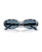 RB2223 Sunglasses - Opal Blue Havana/Blue Gradient Grey - Ray-Ban