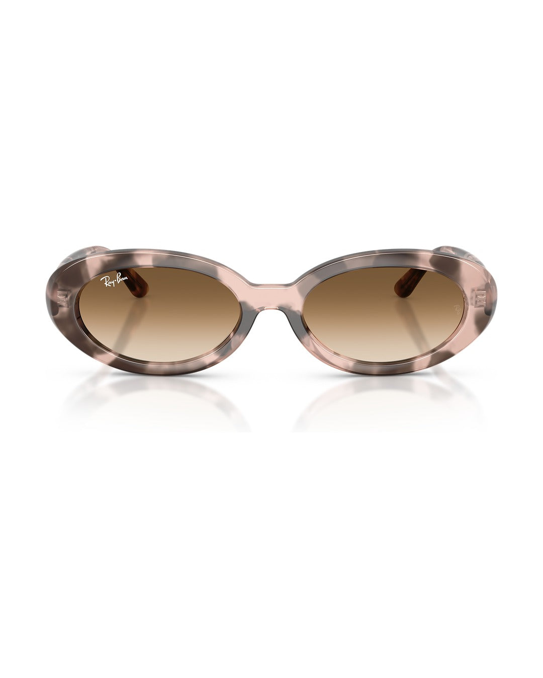 RB2223 Sunglasses - Opal Pink Havana/Clear Gradient Brown - Ray-Ban