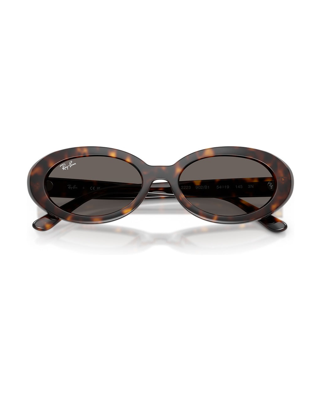 RB2223F Sunglasses - Havana/Dark Grey - Ray-Ban