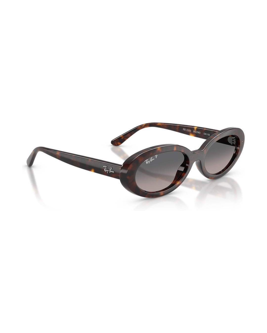 RB2223F Sunglasses - Havana/Grey Gradient Polarized - Ray-Ban