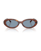 RB2223F Sunglasses - Striped Havana/Blue - Ray-Ban
