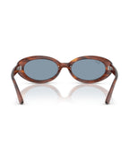 RB2223F Sunglasses - Striped Havana/Blue - Ray-Ban