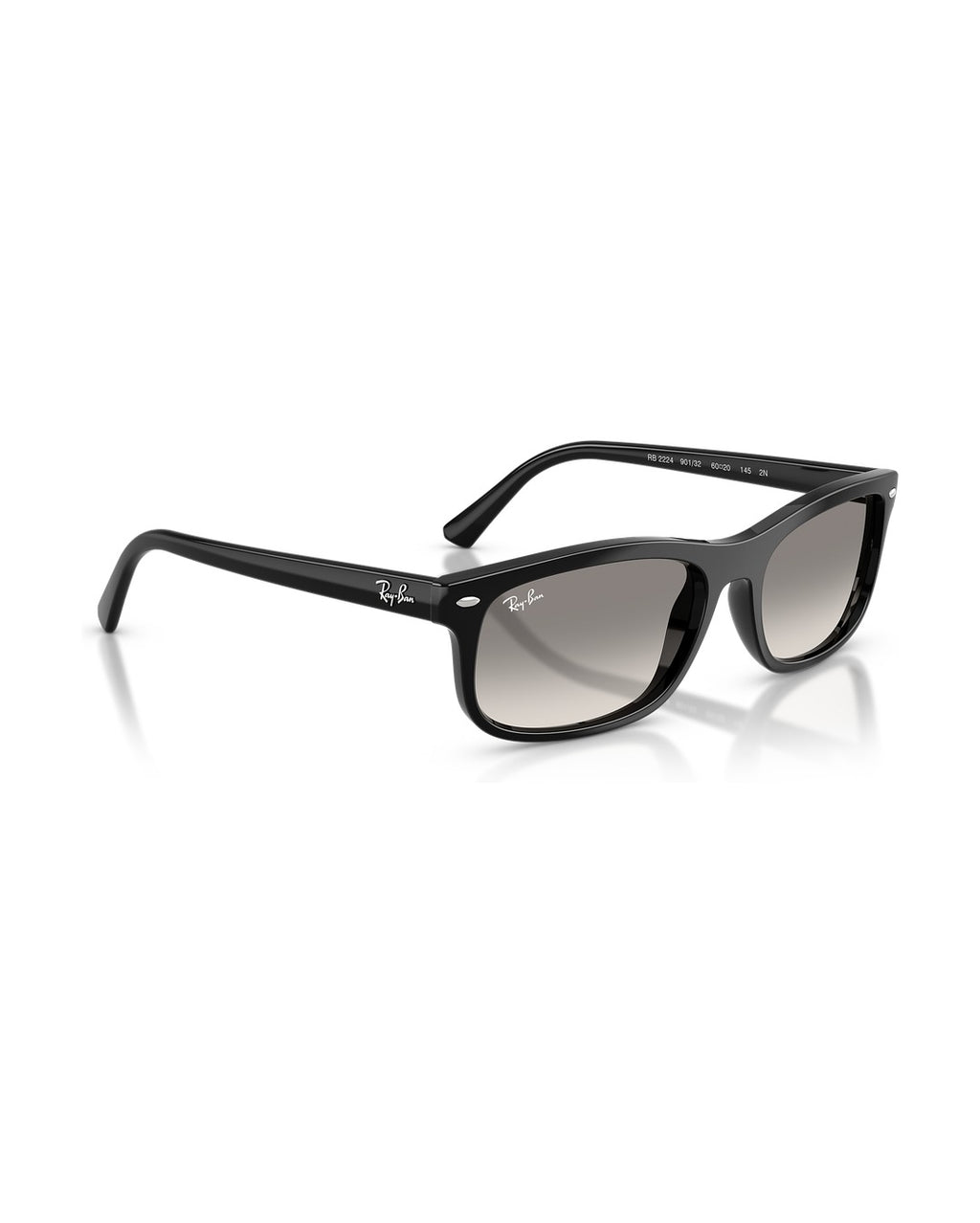 RB2224 Sunglasses - Black/Clear Gradient Grey - Ray-Ban