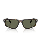 RB2225 Sunglasses - Havana/Green Polarized - Ray-Ban