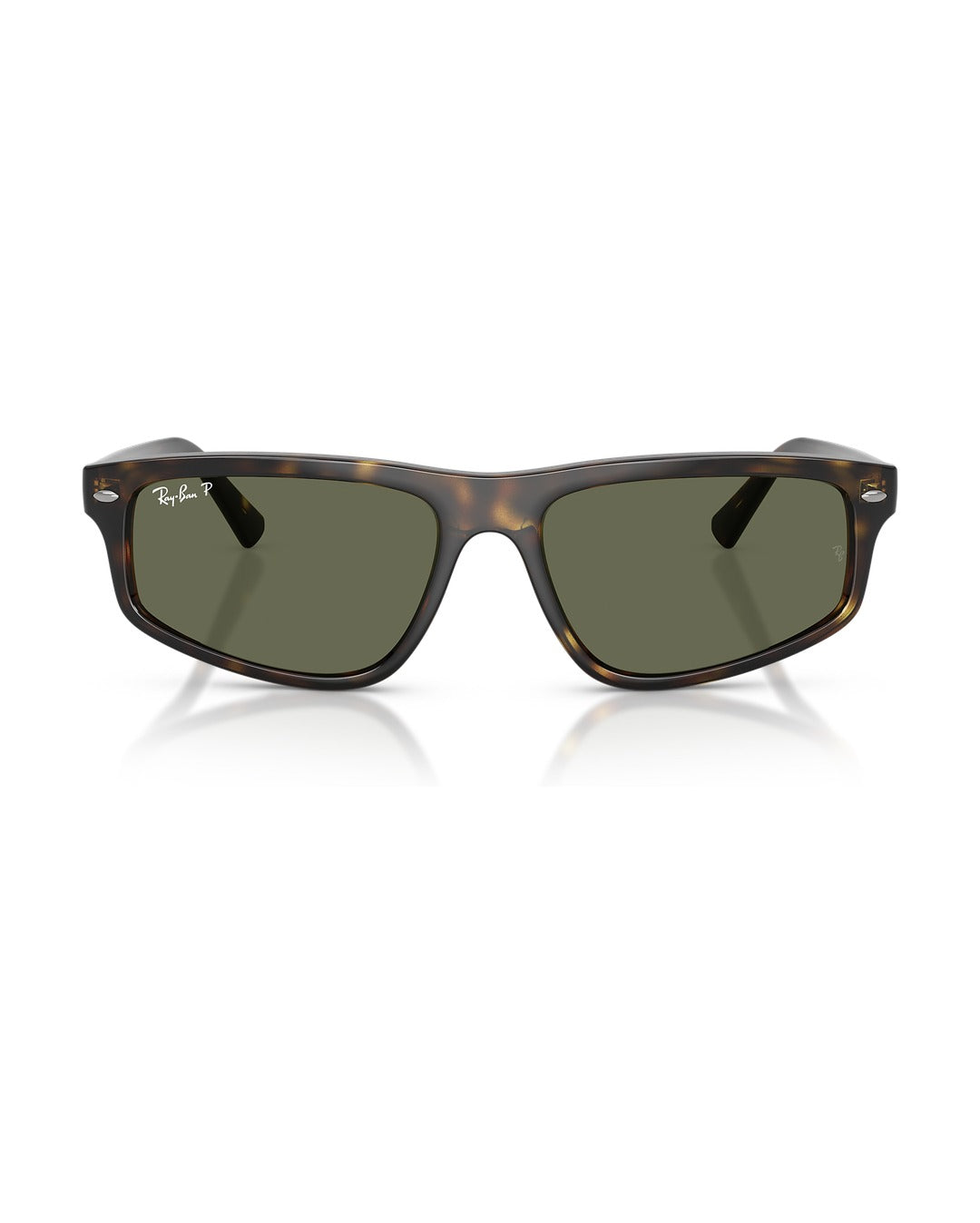 RB2225 Sunglasses - Havana/Green Polarized - Ray-Ban