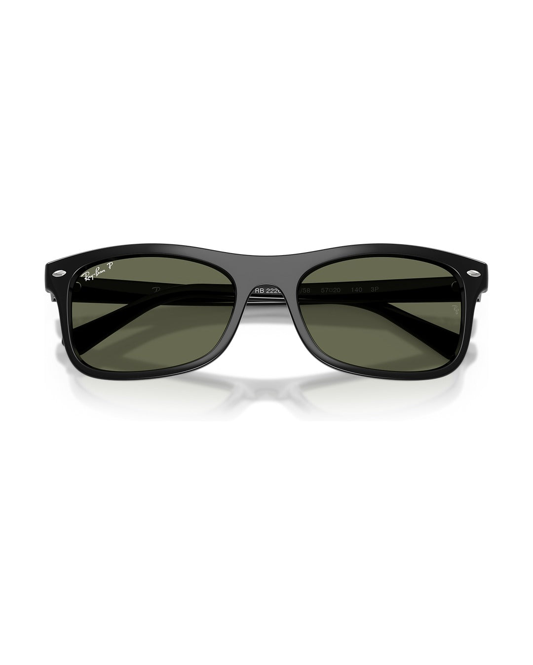 RB2226 Sunglasses - Black/Green Polarized - Ray-Ban