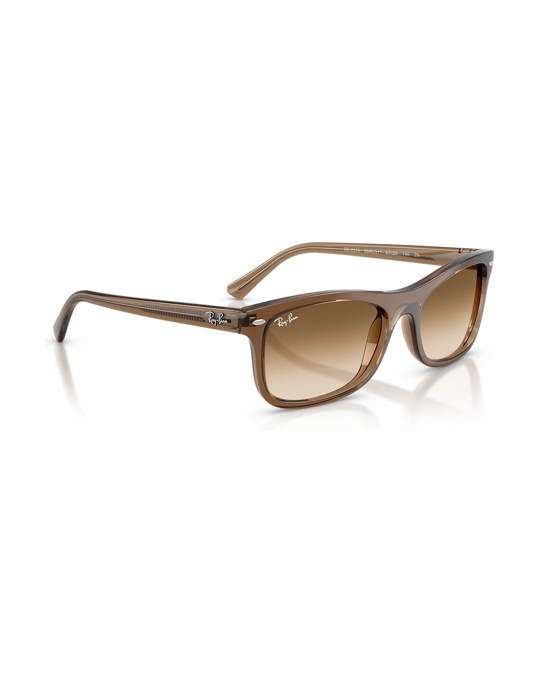RB2226 Sunglasses - Transparent Light Brown/Clear Gradient Brown - Ray-Ban
