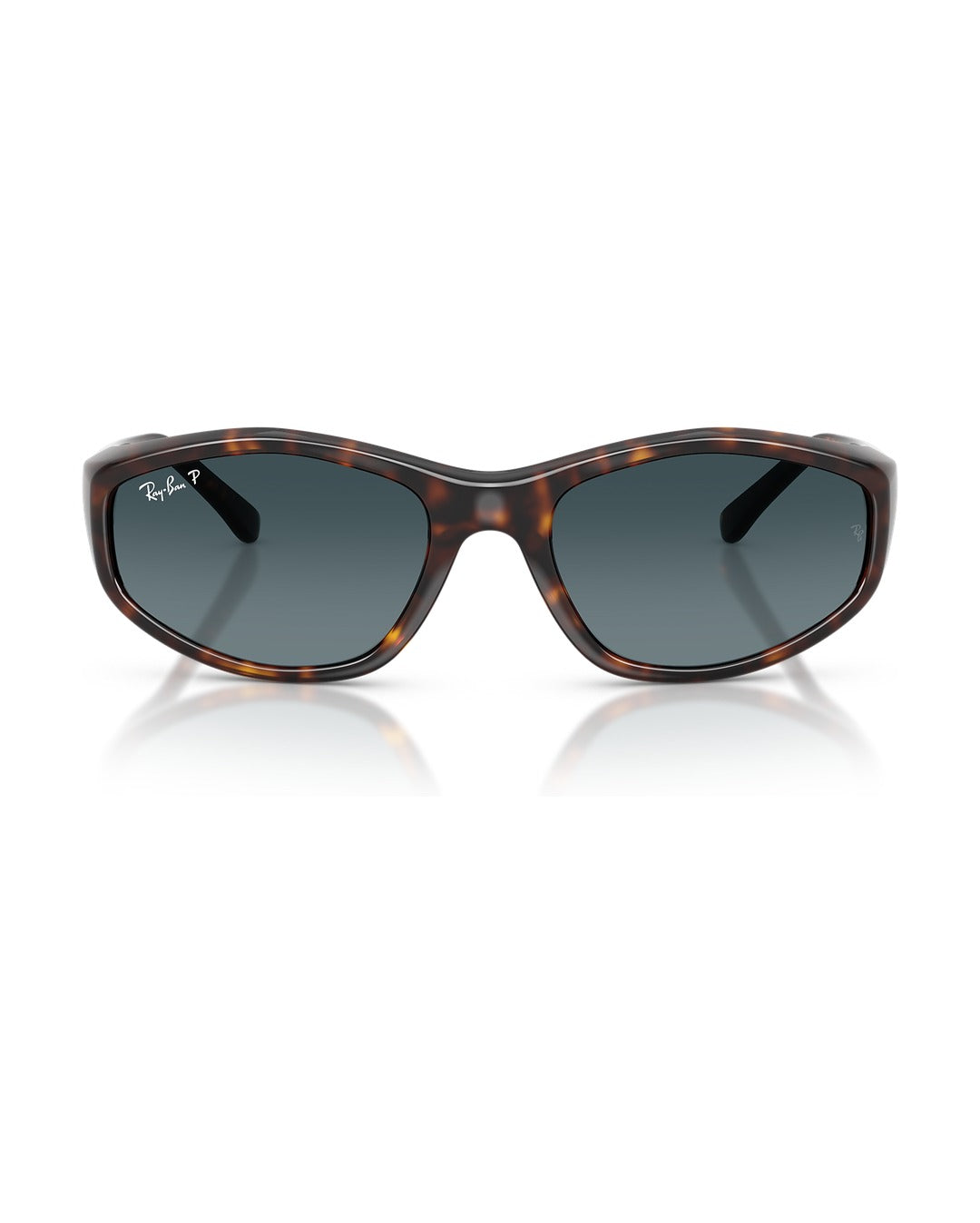 RB2228 Sunglasses - Havana/Polarized Light Blue Gradient - Ray-Ban