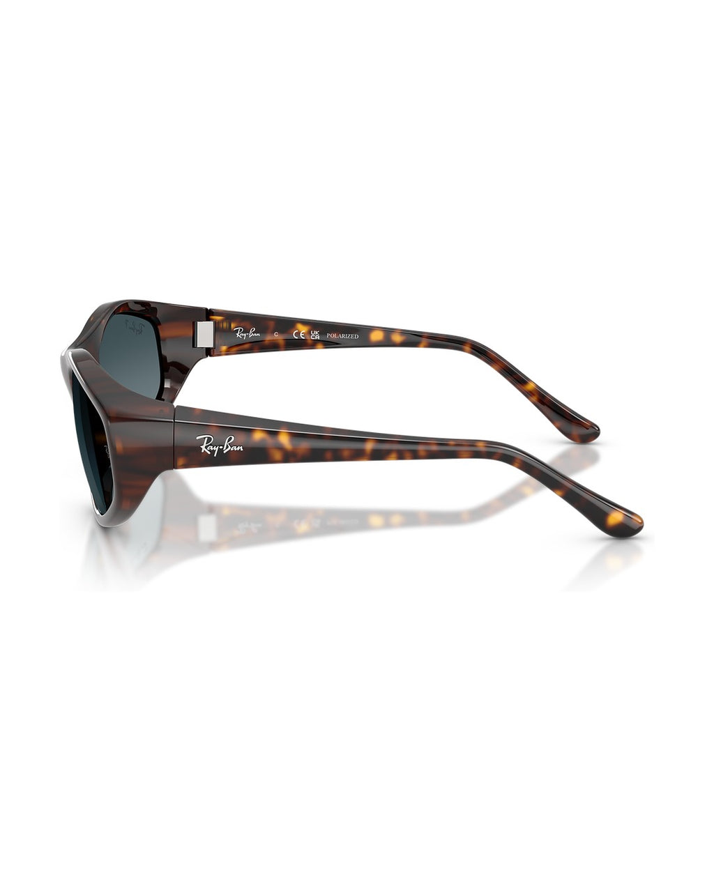 RB2228 Sunglasses - Havana/Polarized Light Blue Gradient - Ray-Ban