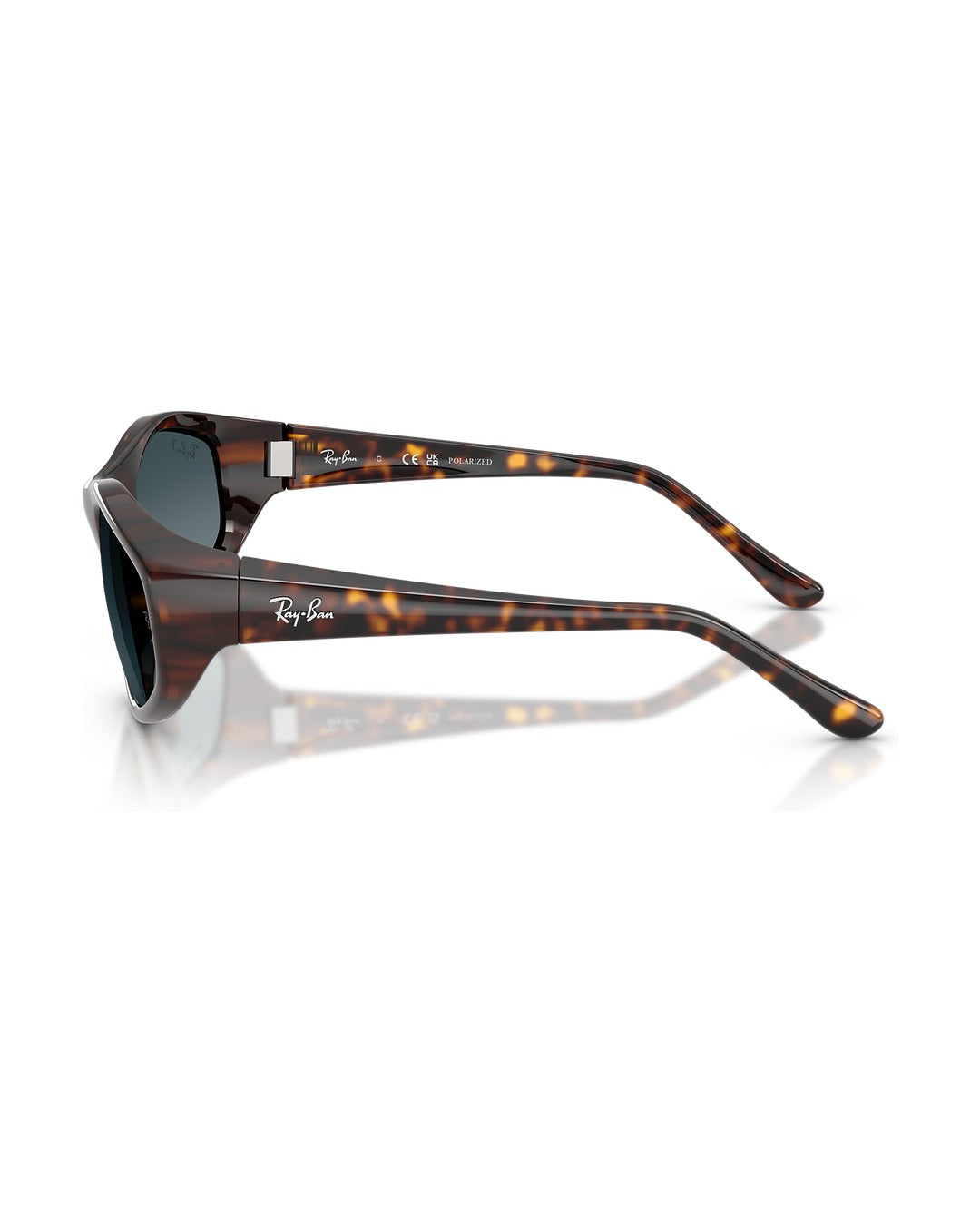 RB2228 Sunglasses - Havana/Polarized Light Blue Gradient - Ray-Ban