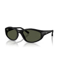 RB2228 Sunglasses - Rubber Black/Dark Green - Ray-Ban