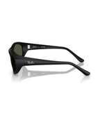 RB2228 Sunglasses - Rubber Black/Dark Green - Ray-Ban