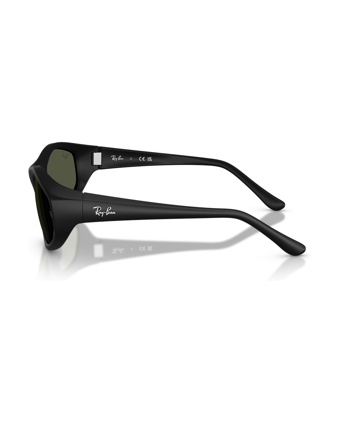 RB2228 Sunglasses - Rubber Black/Dark Green - Ray-Ban