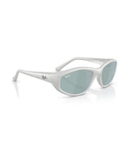 RB2228 Sunglasses - Silver/Light Green Mirror Silver - Ray-Ban